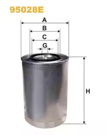WIX FILTERS 95028e -  Топливный фильтр